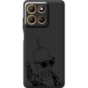 Чорний чохол BoxFace Motorola Edge 60 Neo 