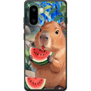 Чохол BoxFace OnePlus 15R Капібара з кавуном