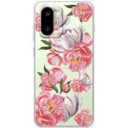 Прозорий чохол BoxFace OnePlus 15R Peony Watercolor Style