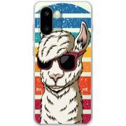 Прозорий чохол BoxFace OnePlus 15R Стильна Лама