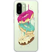 Прозорий чохол BoxFace OnePlus 15R Donuts