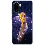 Чохол зі стразами OnePlus 15R Girl with Umbrella