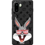 Чорний чохол BoxFace OnePlus 15R looney bunny