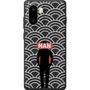 Чорний чохол BoxFace OnePlus 15R Man Pattern