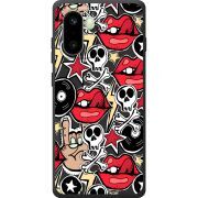 Чорний чохол BoxFace OnePlus 15R Rock Graffiti