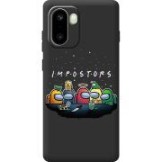 Чорний чохол BoxFace OnePlus 15R Among Us Impostors