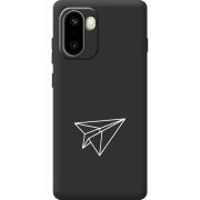 Чорний чохол BoxFace OnePlus 15R Paper Plane