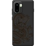 Чорний чохол BoxFace OnePlus 15R Chinese Dragon