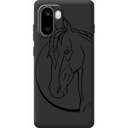 Чорний чохол BoxFace OnePlus 15R Horse