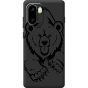 Чорний чохол BoxFace OnePlus 15R Grizzly Bear
