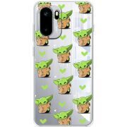 Прозорий чохол BoxFace OnePlus Ace 6 Pattern Baby Yoda
