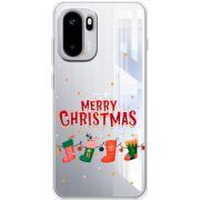 Прозорий чохол BoxFace OnePlus Ace 6 Merry Christmas