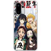 Прозорий чохол BoxFace OnePlus Ace 6 Незуко та друзі