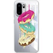 Прозорий чохол BoxFace OnePlus Ace 6 Donuts