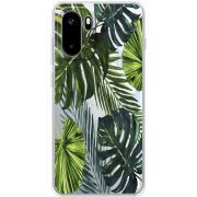 Прозорий чохол BoxFace OnePlus Ace 6 Palm Tree