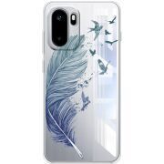 Прозорий чохол BoxFace OnePlus Ace 6 Feather