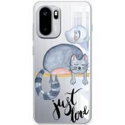 Прозорий чохол BoxFace OnePlus Ace 6 Just Love
