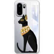 Чохол зі стразами OnePlus Ace 6 Egipet Cat