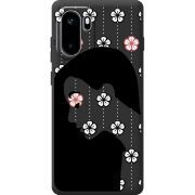 Чорний чохол BoxFace OnePlus Ace 6 Flower Hair