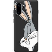 Чорний чохол BoxFace OnePlus Ace 6 Lucky Rabbit