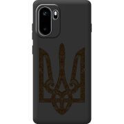 Чорний чохол BoxFace OnePlus Ace 6 Ukrainian Trident
