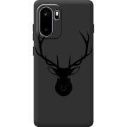 Чорний чохол BoxFace OnePlus Ace 6 Deer