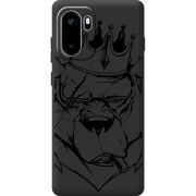 Чорний чохол BoxFace OnePlus Ace 6 Bear King