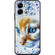 Чохол BoxFace OPPO A6s 4G Голубоглазый Кот