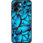 Чохол BoxFace OPPO A6s 4G лазурные бабочки
