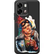 Чорний чохол BoxFace OPPO A6s 4G Tanker Girl