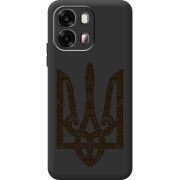 Чорний чохол BoxFace OPPO A6s 4G Ukrainian Trident