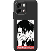 Чорний чохол BoxFace OPPO A6s 4G Attack On Titan - Ackerman
