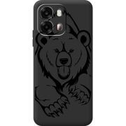 Чорний чохол BoxFace OPPO A6s 4G Grizzly Bear