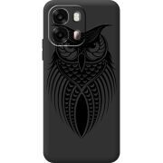 Чорний чохол BoxFace OPPO A6s 4G Owl