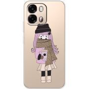 Прозорий чохол BoxFace OPPO A6s 4G Winter Morning Girl