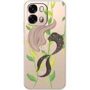 Прозорий чохол BoxFace OPPO A6s 4G Cute Mermaid