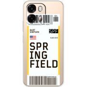 Прозорий чохол BoxFace OPPO A6s 4G Ticket Springfield