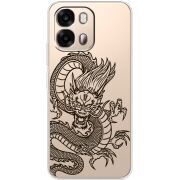 Прозорий чохол BoxFace OPPO A6s 4G Chinese Dragon
