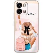 Прозорий чохол BoxFace OPPO A6s 4G Travel Girl