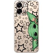 Прозорий чохол BoxFace OPPO A6s 4G Baby Yoda