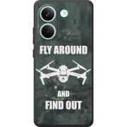 Чохол BoxFace Poco X8 Pro Дрон Fly Around