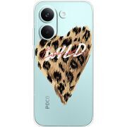 Прозорий чохол BoxFace Poco X8 Pro Wild Love