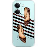 Прозорий чохол BoxFace Poco X8 Pro Love Beauty