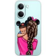 Прозорий чохол BoxFace Poco X8 Pro Mouse Mommy