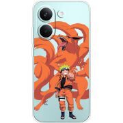 Прозорий чохол BoxFace Poco X8 Pro Naruto and Kurama