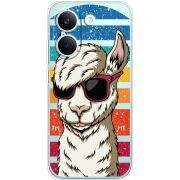 Прозорий чохол BoxFace Poco X8 Pro Стильна Лама