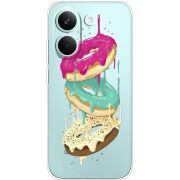 Прозорий чохол BoxFace Poco X8 Pro Donuts