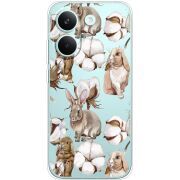 Прозорий чохол BoxFace Poco X8 Pro Cotton and Rabbits