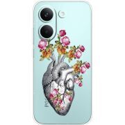 Чохол зі стразами Poco X8 Pro Heart