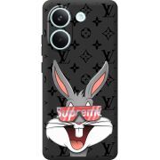 Чорний чохол BoxFace Poco X8 Pro looney bunny